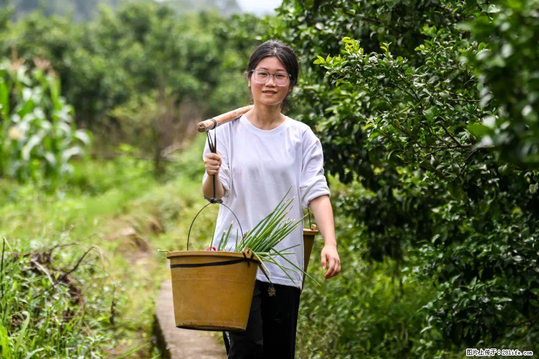 全网追的“扁担女孩”,找了一份暑假工,时薪12元 - 威海生活资讯 - 威海28生活网 weihai.28life.com